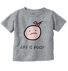 Girl Logo Infant Toddler T Shirt-Direct To Garment Print-Brisco Baby