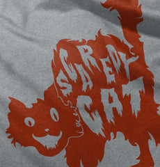 Scaredy Cat Infant Toddler T Shirt-Direct To Garment Print-Brisco Baby