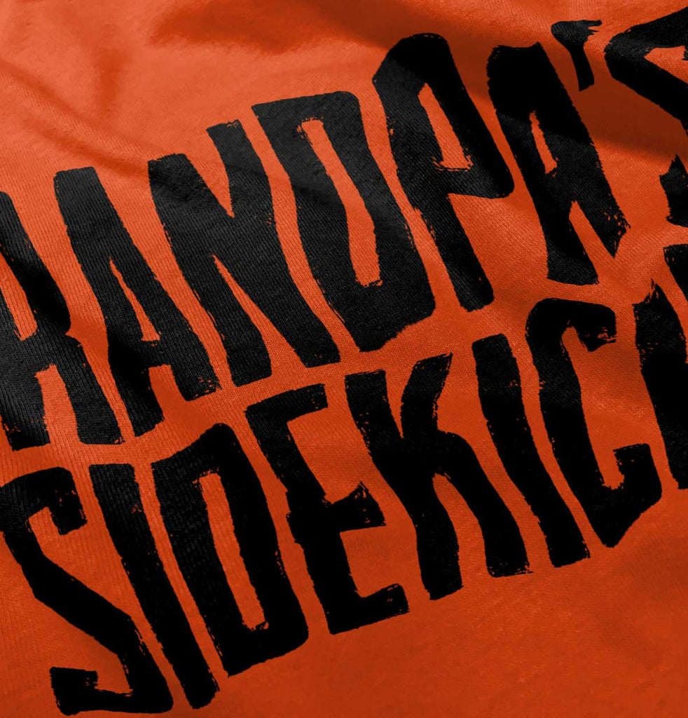 Grandpa's Sidekick Infant Toddler T Shirt-Direct To Garment Print-Brisco Baby