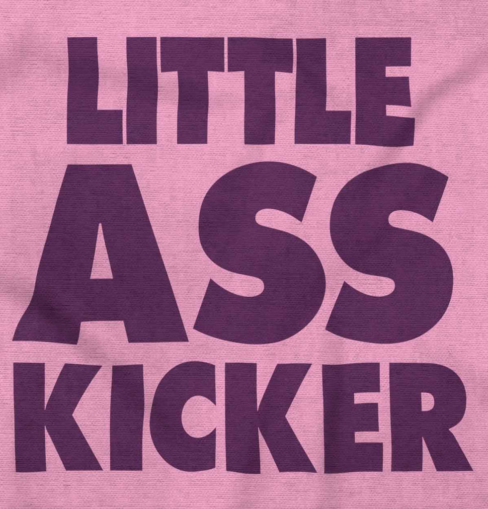 Little Ass Kicker Infant Baby Bib-Direct To Garment Print-Brisco Baby