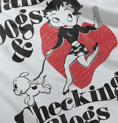 Walking Dogs Solid Baby Infant Dress-Direct To Garment Print-Brisco Baby