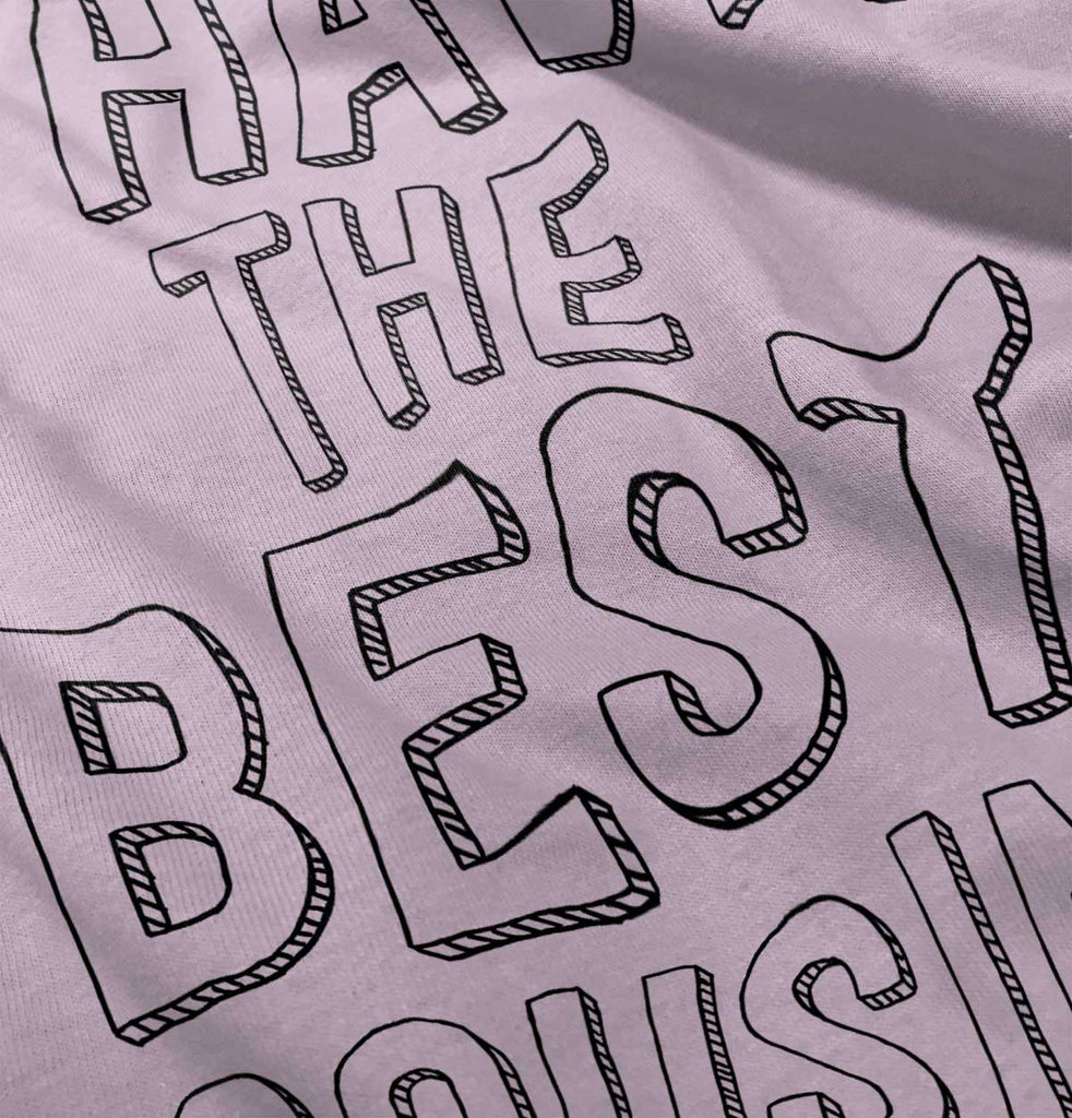 Best Cousin Infant Baby Bib-Direct To Garment Print-Brisco Baby