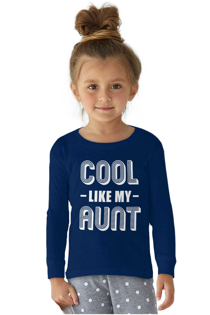 Aunt is Single Solid Long Sleeve T-Direct To Garment Print-Brisco Baby