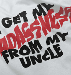 Badass Uncle Infant Toddler T Shirt-Direct To Garment Print-Brisco Baby