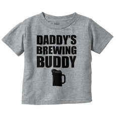 Brewing Buddy Infant Toddler T Shirt-Direct To Garment Print-Brisco Baby