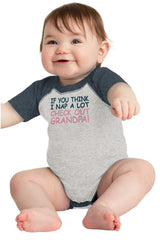 Check Out Grandpa Raglan Romper Bodysuit-Direct To Garment Print-Brisco Baby