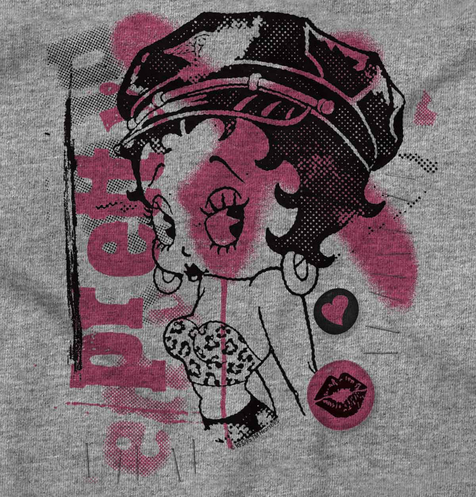 Pinup Betty Infant Toddler T Shirt-Direct To Garment Print-Brisco Baby