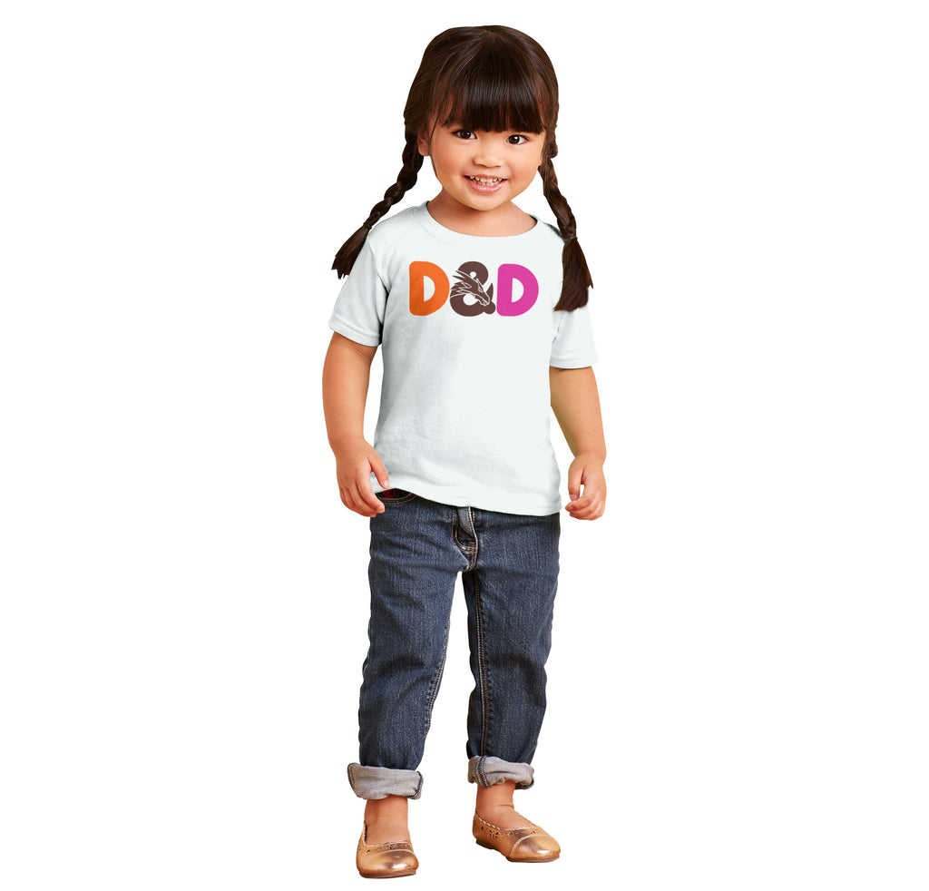 Dungeons Fantasy Tabletop Gamer Infant Toddler T Shirt-Direct To Garment Print-Brisco Baby