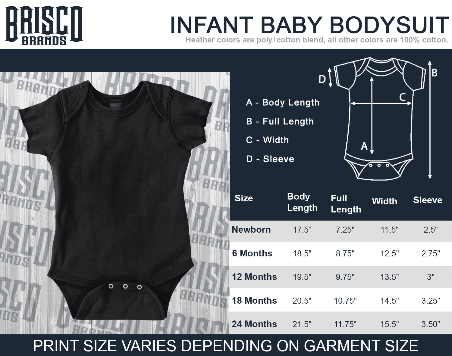 Little Sisters Rule Romper Bodysuit-Direct To Garment Print-Brisco Baby