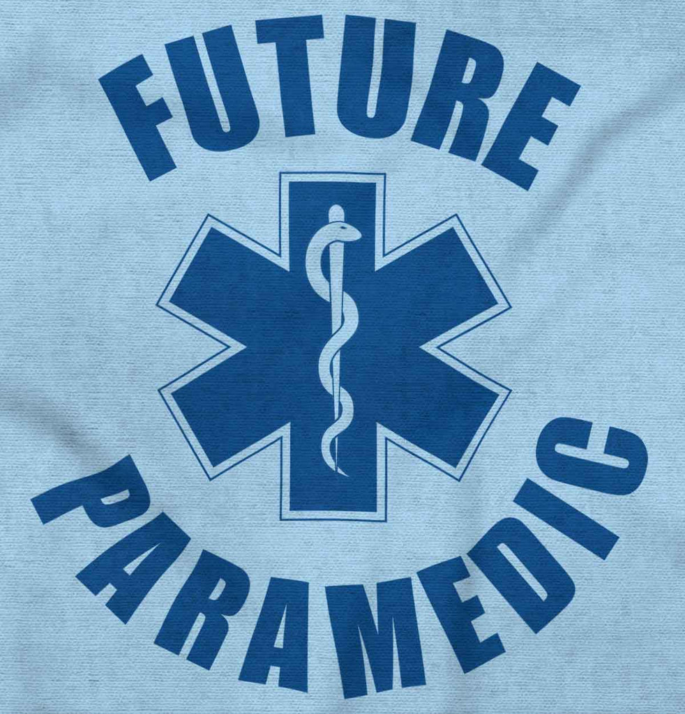 Future Paramedic Romper Bodysuit-Direct To Garment Print-Brisco Baby