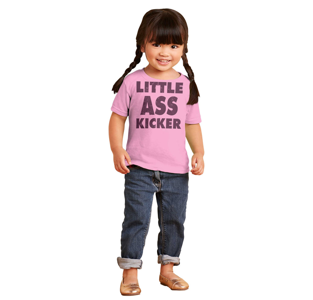 Ass Kicker Infant Toddler T Shirt-Direct To Garment Print-Brisco Baby