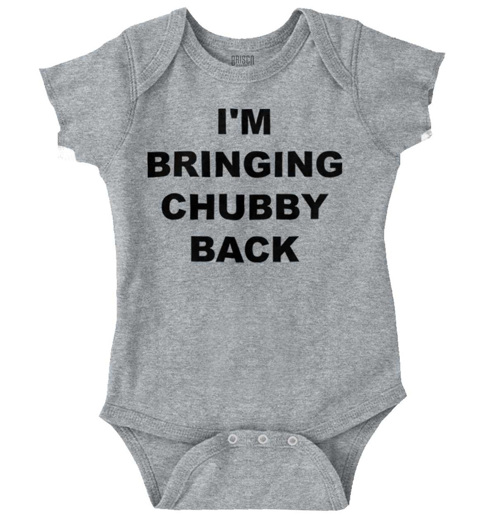 Chubby Back Romper Bodysuit-Direct To Garment Print-Brisco Baby