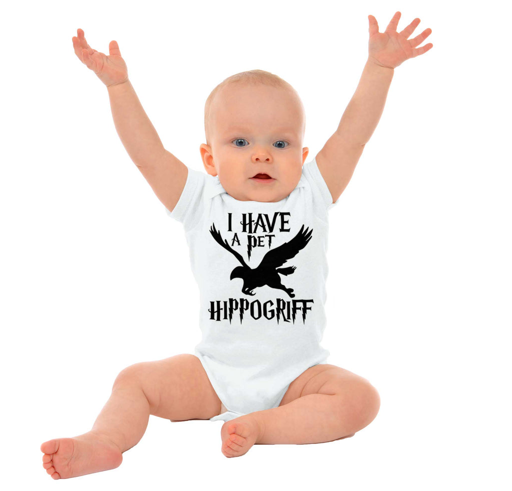Pet Hippogriff Romper Bodysuit-Direct To Garment Print-Brisco Baby