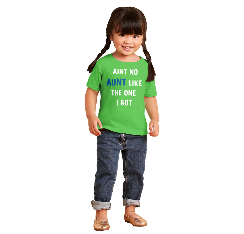 Aint No Aunt Infant Toddler T Shirt-Direct To Garment Print-Brisco Baby