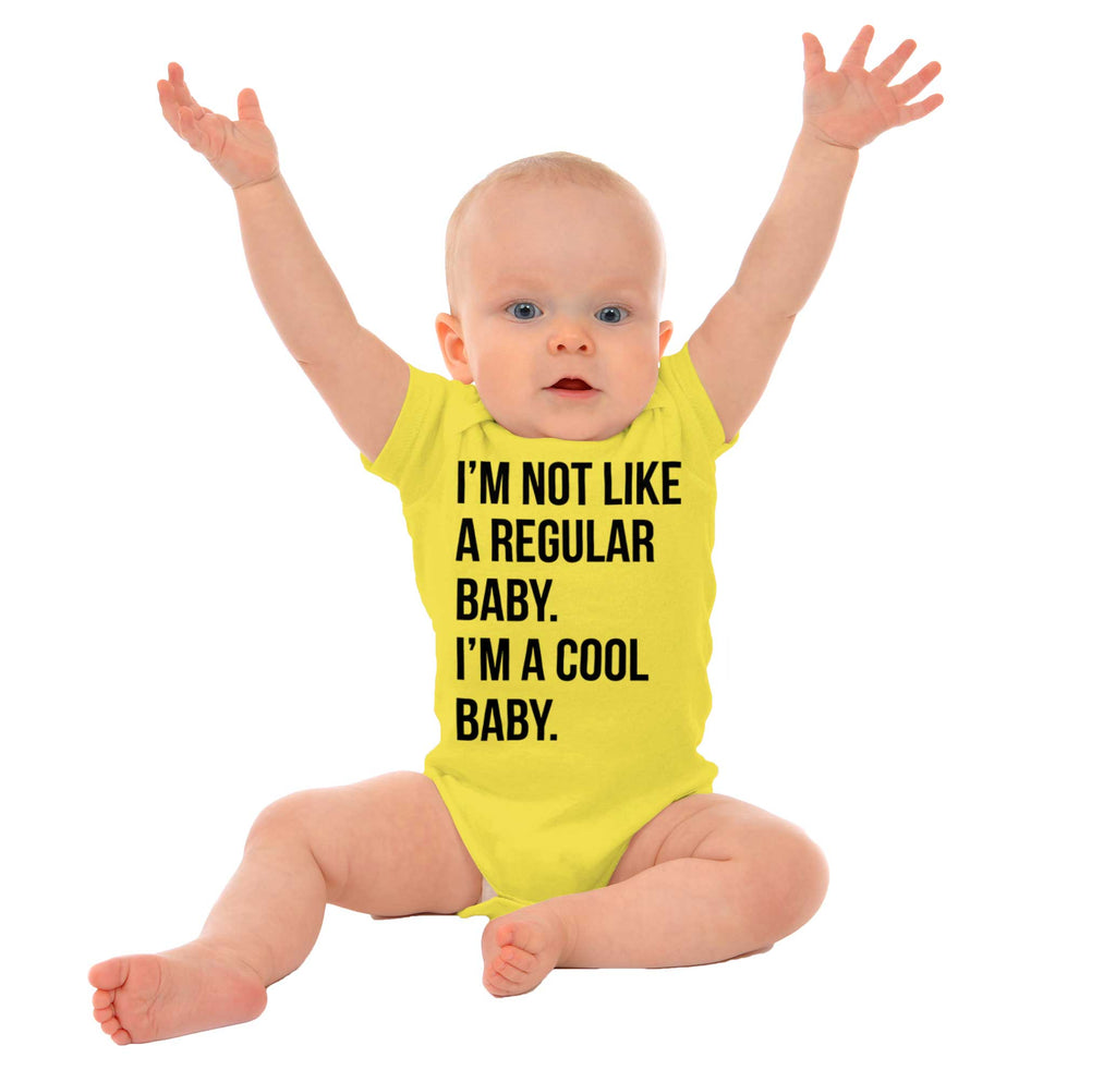 Cool Baby Romper Bodysuit-Direct To Garment Print-Brisco Baby