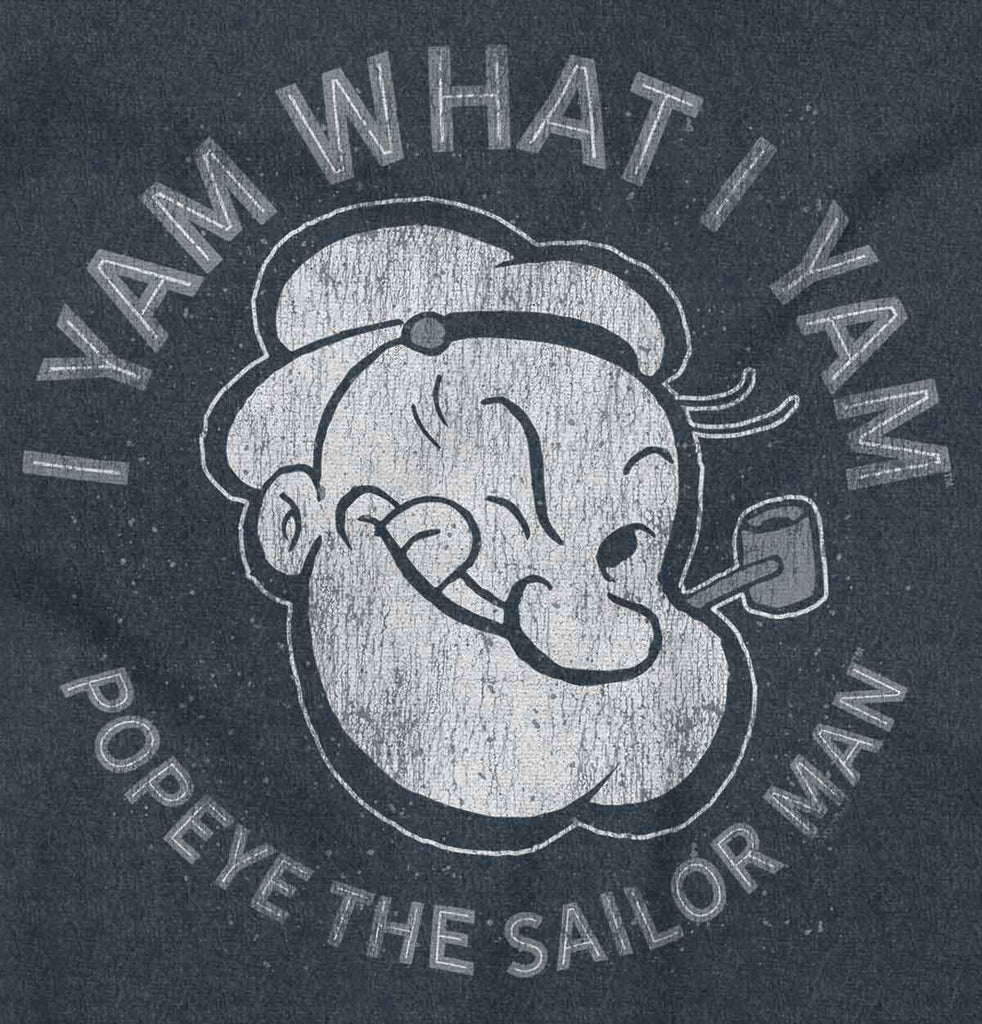 I Yam What I Yam Toddler Football Jersey Tee-Direct To Garment Print-Brisco Baby