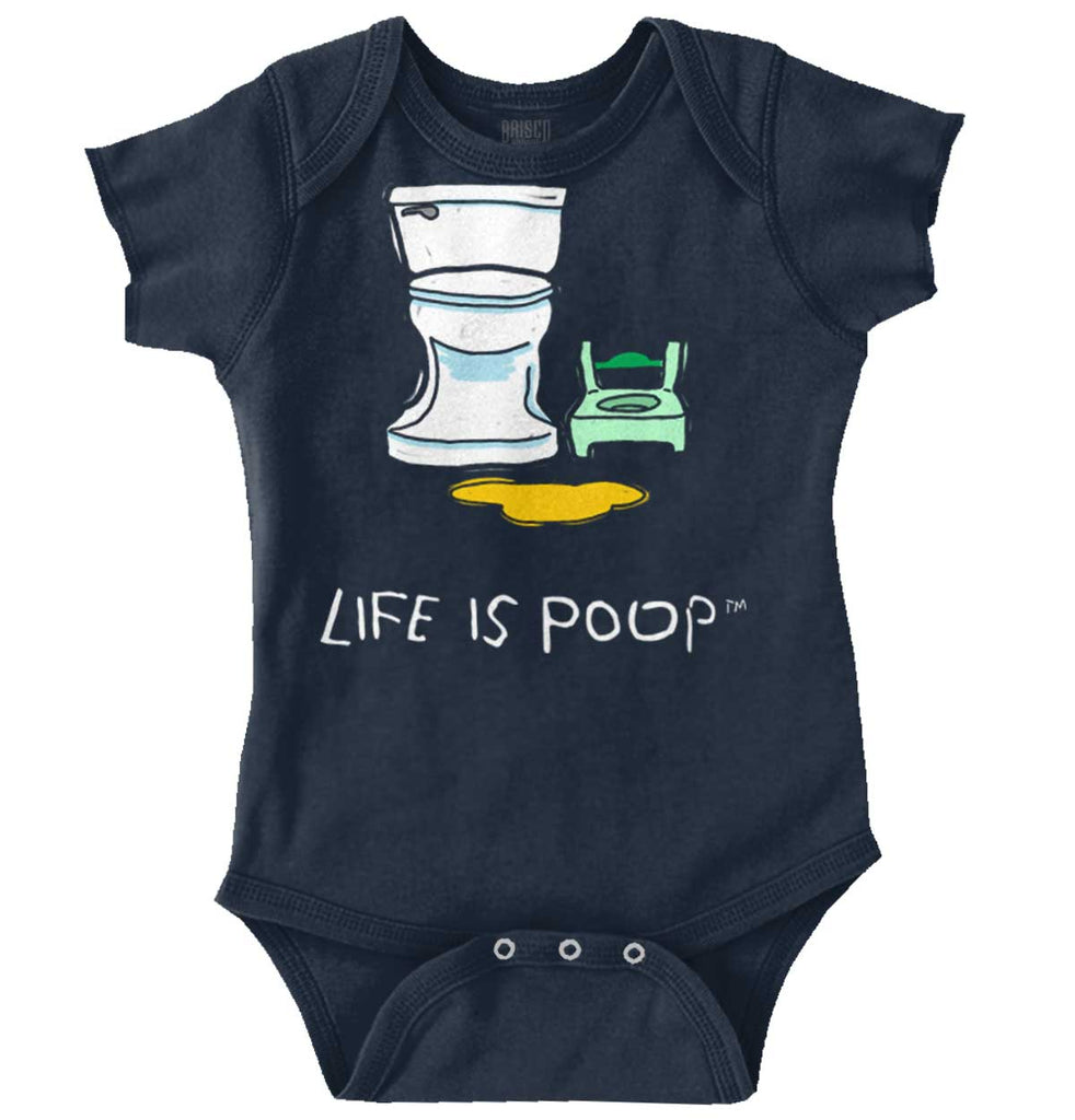 Potty Train Romper Bodysuit-Direct To Garment Print-Brisco Baby