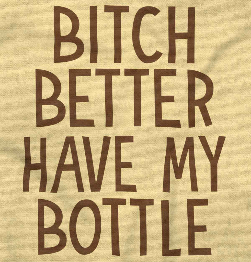 My Bottle Romper Bodysuit-Direct To Garment Print-Brisco Baby