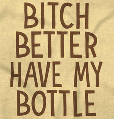 My Bottle Romper Bodysuit-Direct To Garment Print-Brisco Baby