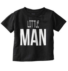 Little Man Infant Toddler T Shirt-Direct To Garment Print-Brisco Baby