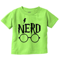 Nerd Harry Potter Infant Toddler T Shirt-Direct To Garment Print-Brisco Baby