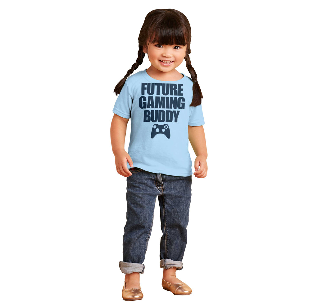 Future Gaming Buddy Infant Toddler T Shirt-Direct To Garment Print-Brisco Baby