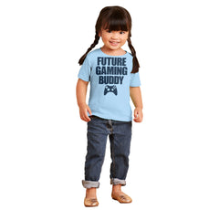 Future Gaming Buddy Infant Toddler T Shirt-Direct To Garment Print-Brisco Baby
