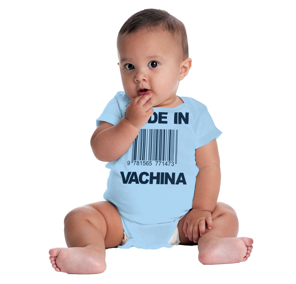 Made In Vachina Romper Bodysuit-Direct To Garment Print-Brisco Baby