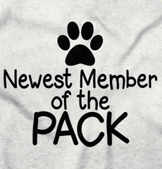 Member of the Pack Infant Baby Bib-Direct To Garment Print-Brisco Baby