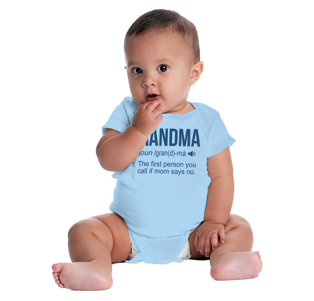 Grandma Romper Bodysuit-Direct To Garment Print-Brisco Baby