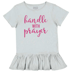 Prayer Care Toddler Ruffle Bottom Tee-Direct To Garment Print-Brisco Baby