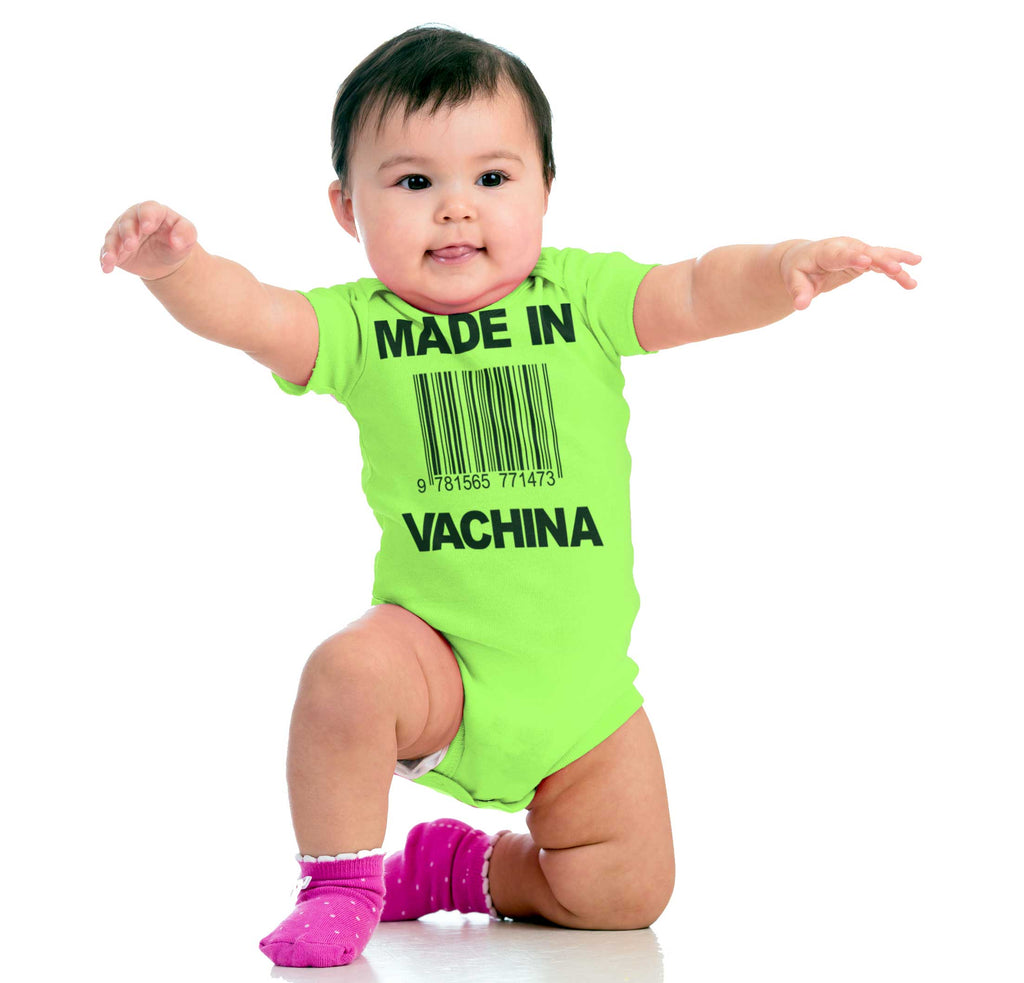 Made In Vachina Romper Bodysuit-Direct To Garment Print-Brisco Baby