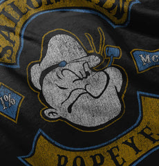 Popeye The Sailor Man Infant Toddler T Shirt-Direct To Garment Print-Brisco Baby