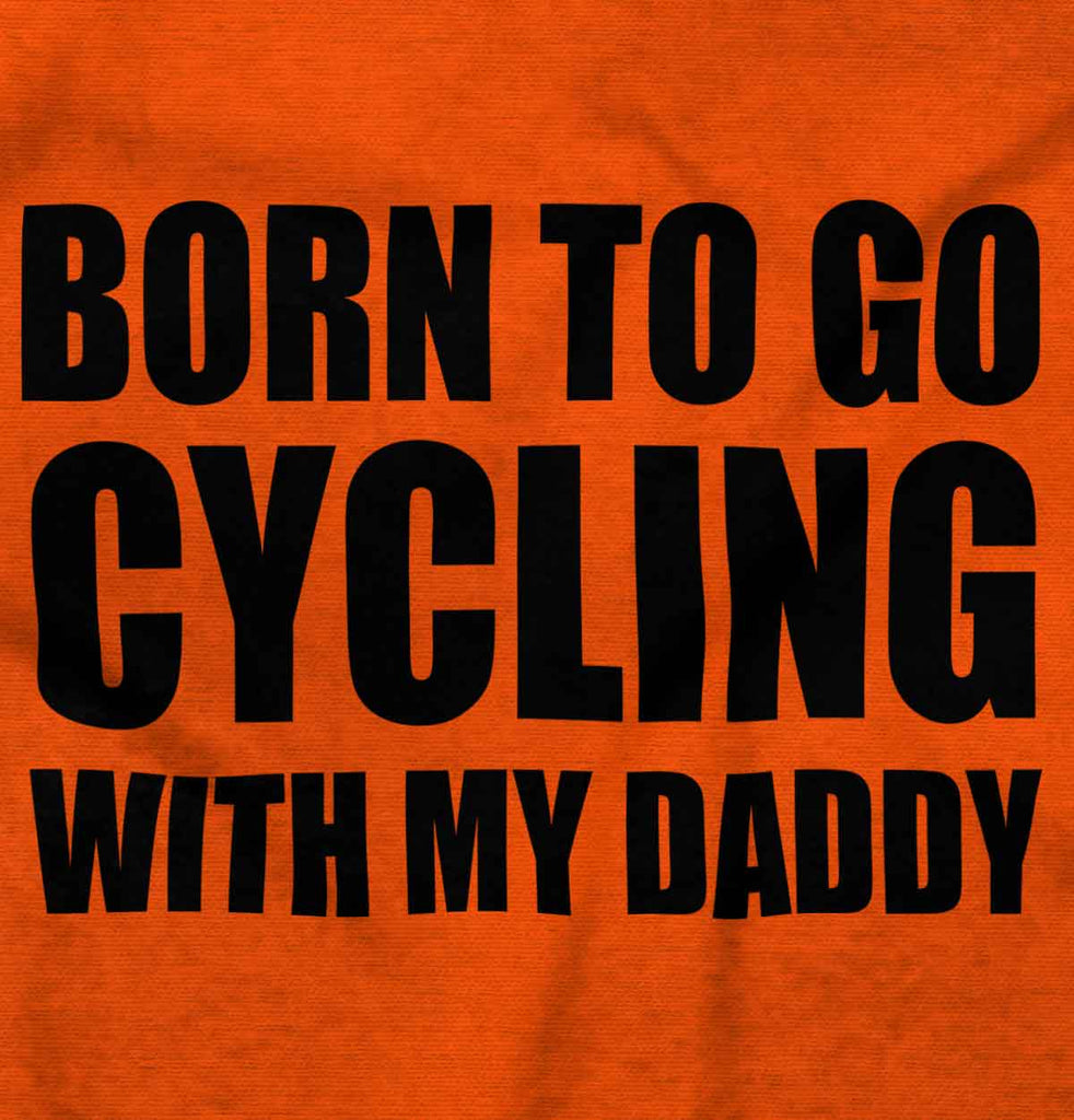 Cycling With Daddy Toddler Pullover Hoodie-Direct To Garment Print-Brisco Baby