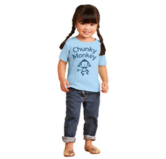 Chunky Monkey Infant Toddler T Shirt-Direct To Garment Print-Brisco Baby