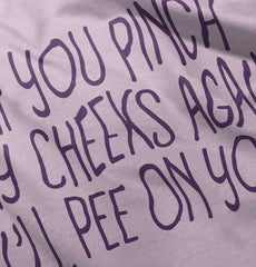 I'll Pee on You Infant Baby Bib-Direct To Garment Print-Brisco Baby