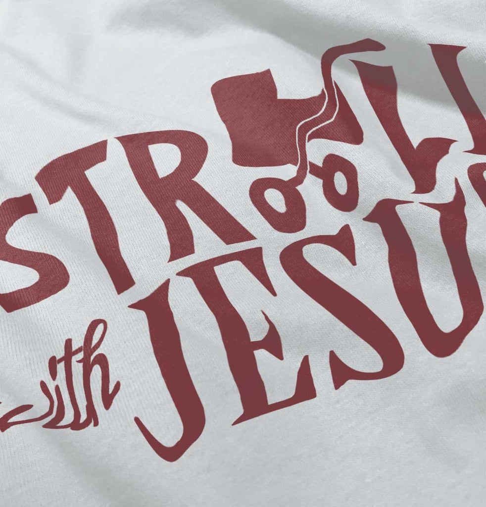 Stroll With Jesus Baby Striped Skirt Dress-Direct To Garment Print-Brisco Baby