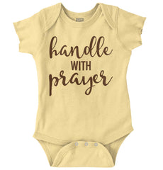 Prayer Care Romper Bodysuit-Direct To Garment Print-Brisco Baby