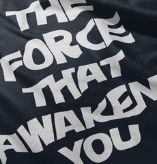 Force Awakens You Ringer Romper Bodysuit-Direct To Garment Print-Brisco Baby