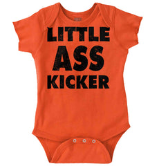 Ass Kicker Romper Bodysuit-Direct To Garment Print-Brisco Baby