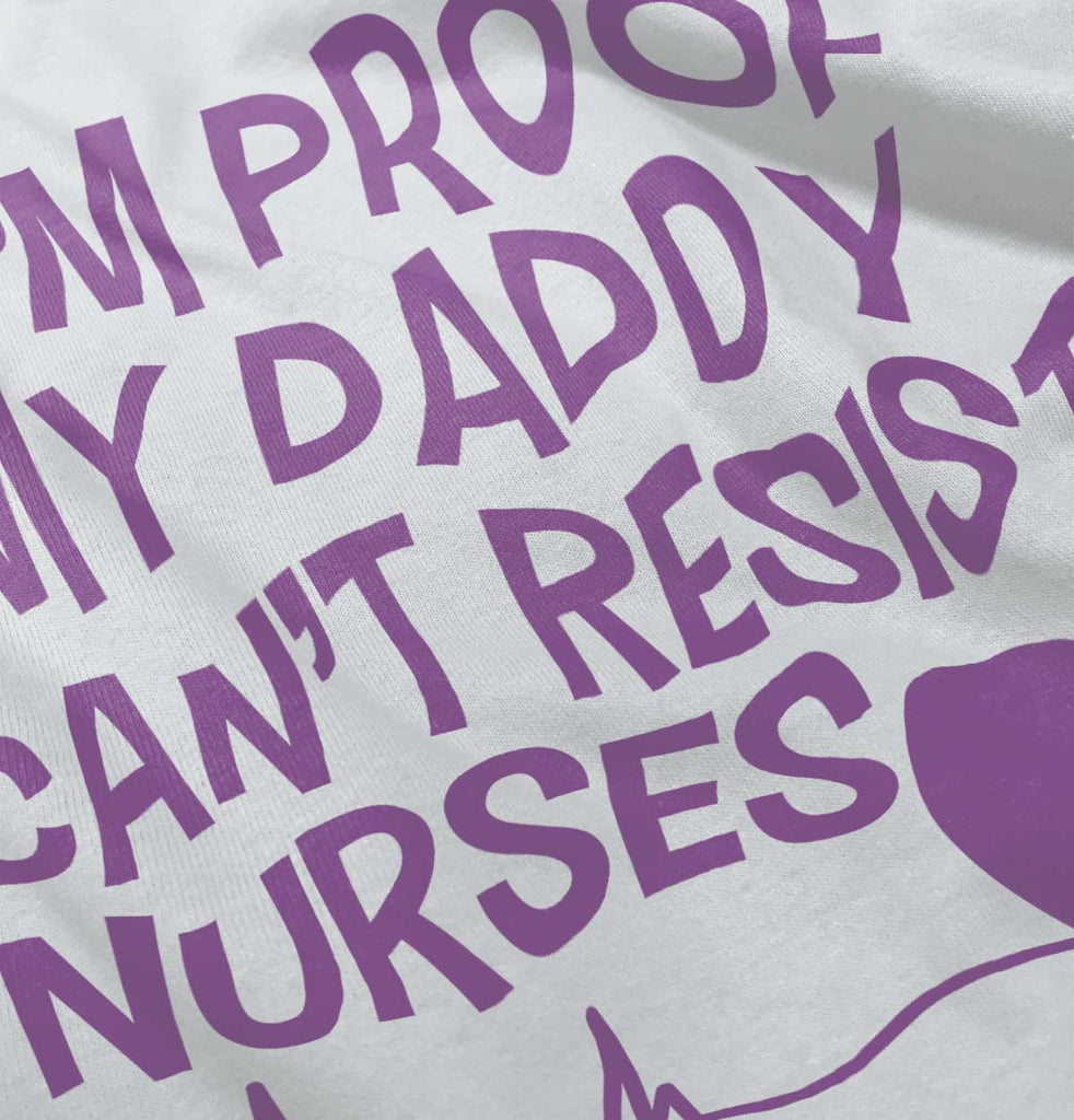 Can't Resist Nurses Solid Baby Infant Dress-Direct To Garment Print-Brisco Baby