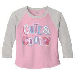 Cute & Cool Toddler Baseball-Direct To Garment Print-Brisco Baby