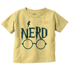 Nerd Harry Potter Infant Toddler T Shirt-Direct To Garment Print-Brisco Baby