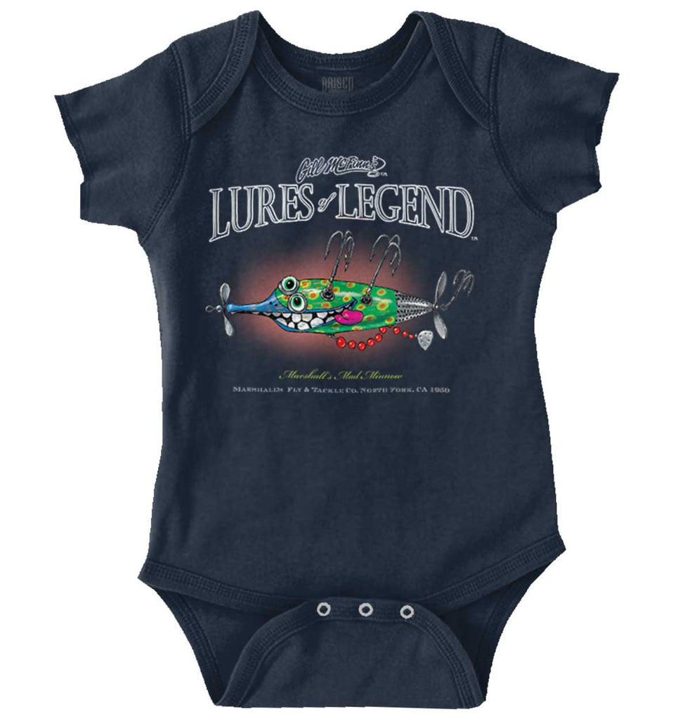 Marshalls Mad Minnow Romper Bodysuit-Direct To Garment Print-Brisco Baby