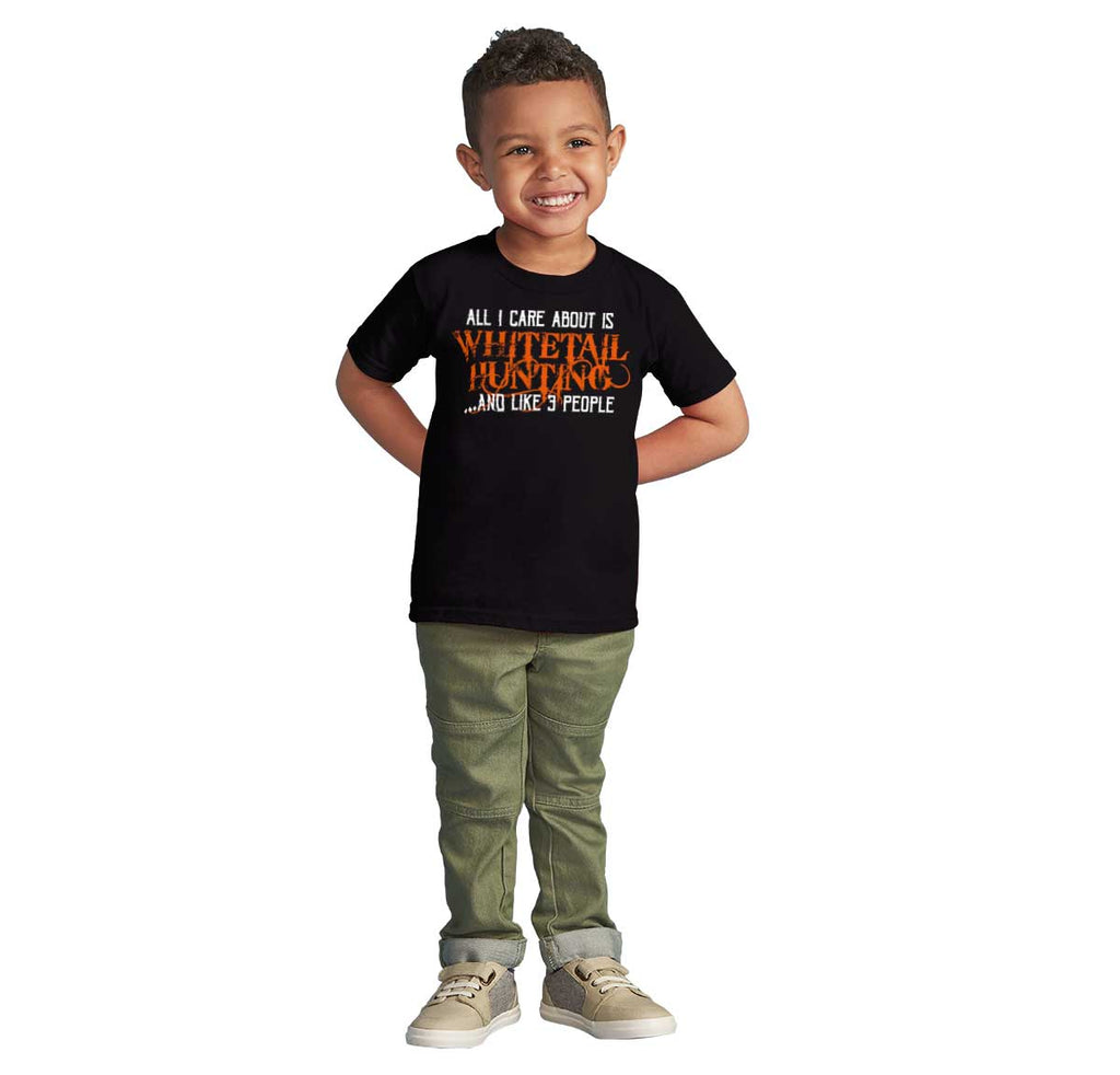 Whitetail Hunting Season Infant Toddler T Shirt-Direct To Garment Print-Brisco Baby