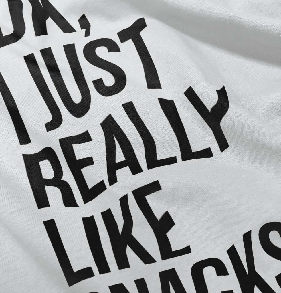 Really Like Snacks Infant Toddler T Shirt-Direct To Garment Print-Brisco Baby