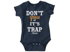 Don't Grow Up Romper Bodysuit-Direct To Garment Print-Brisco Baby