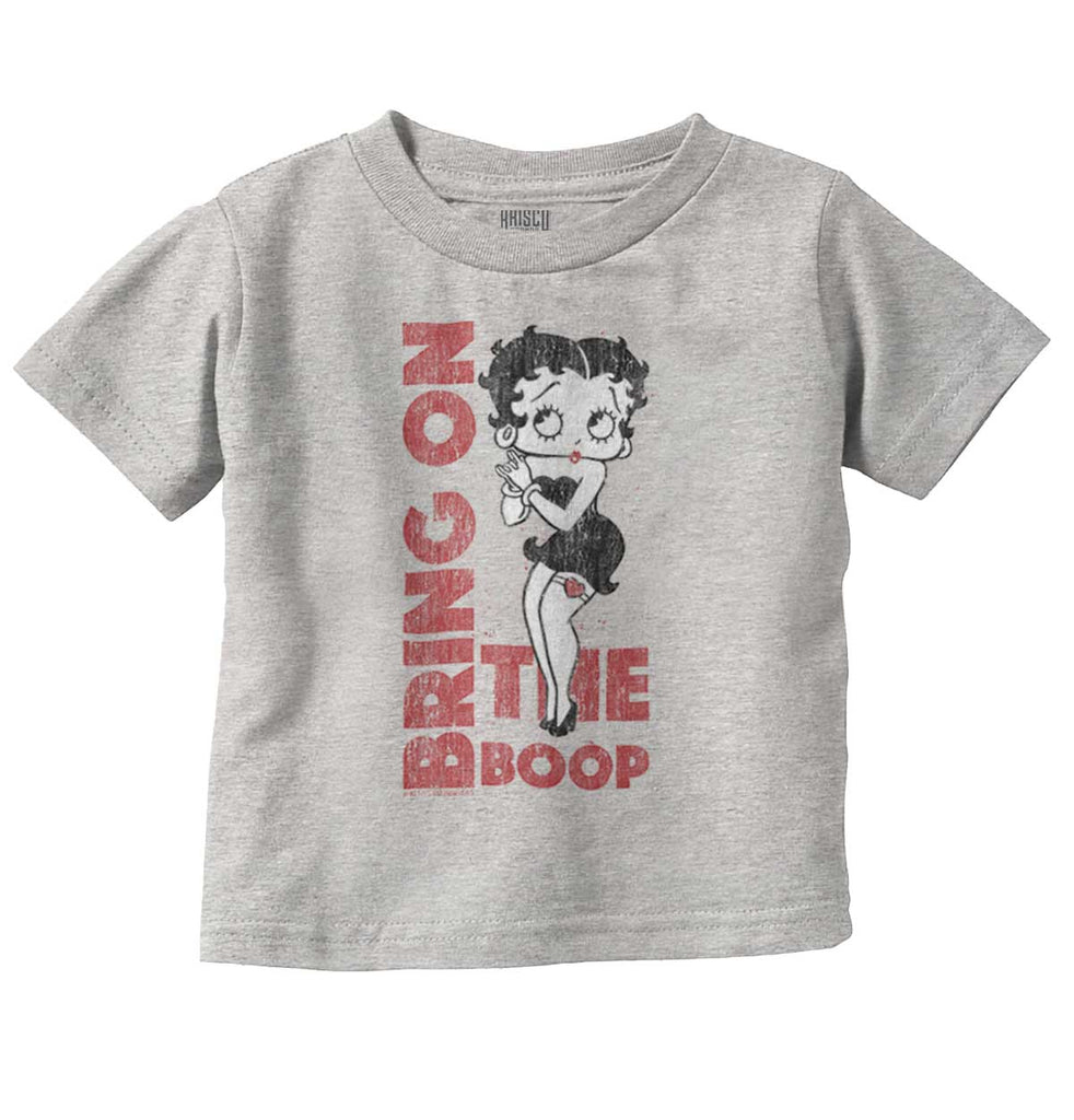 Bring The Boop Infant Toddler T Shirt-Direct To Garment Print-Brisco Baby