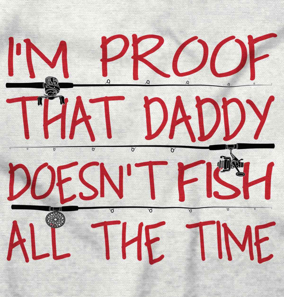 Fish All The Time Infant Toddler T Shirt-Direct To Garment Print-Brisco Baby