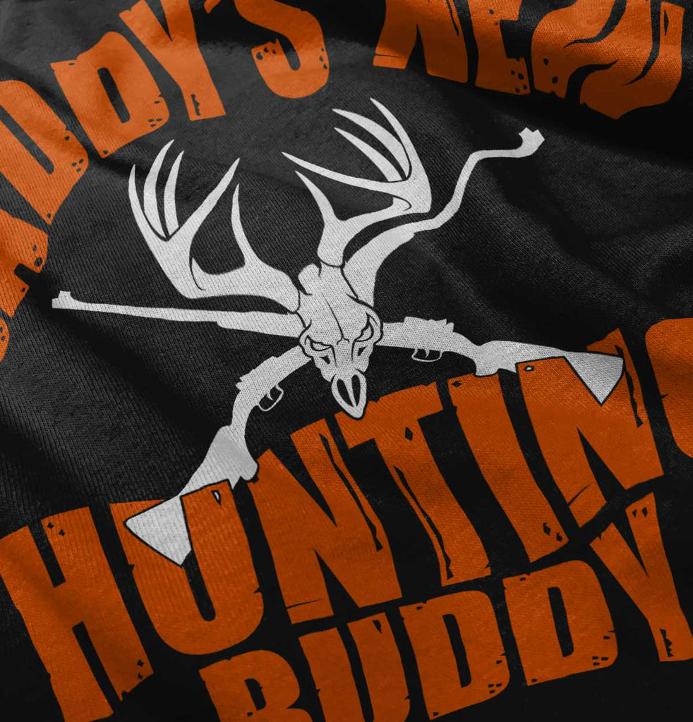 New Deer Hunting Buddy Romper Bodysuit-Direct To Garment Print-Brisco Baby